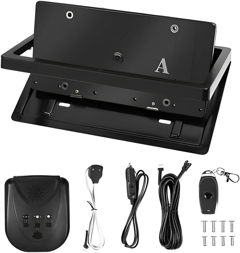 License Plate Flipper Single Plate Kit (USA/Canada)
